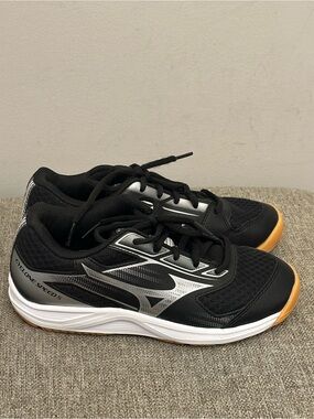 Mizuno Cyclone Speed 5 Black Silver Indoor Training Shoes